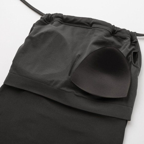 Uniqlo women U seamless gathered one-piece swimsui - Picture 2 of 5